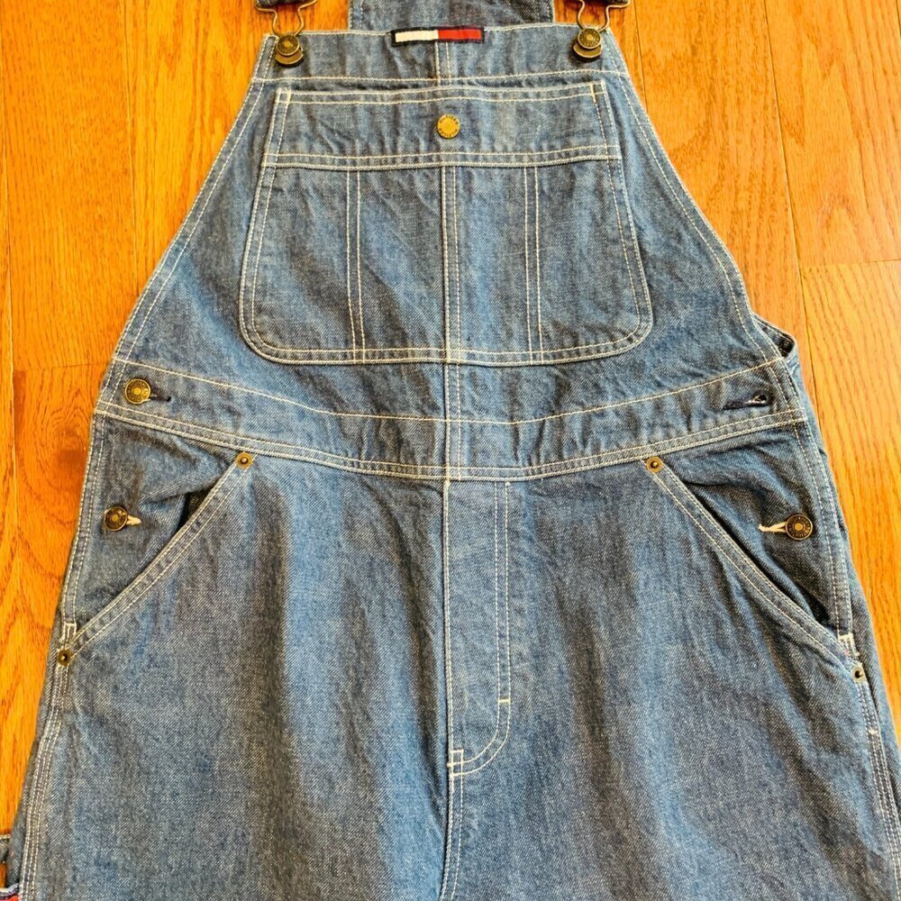 Vintage 90s Tommy Hilfiger Overalls as worn by Aaliyah Street Wear - Picture 11 of 16